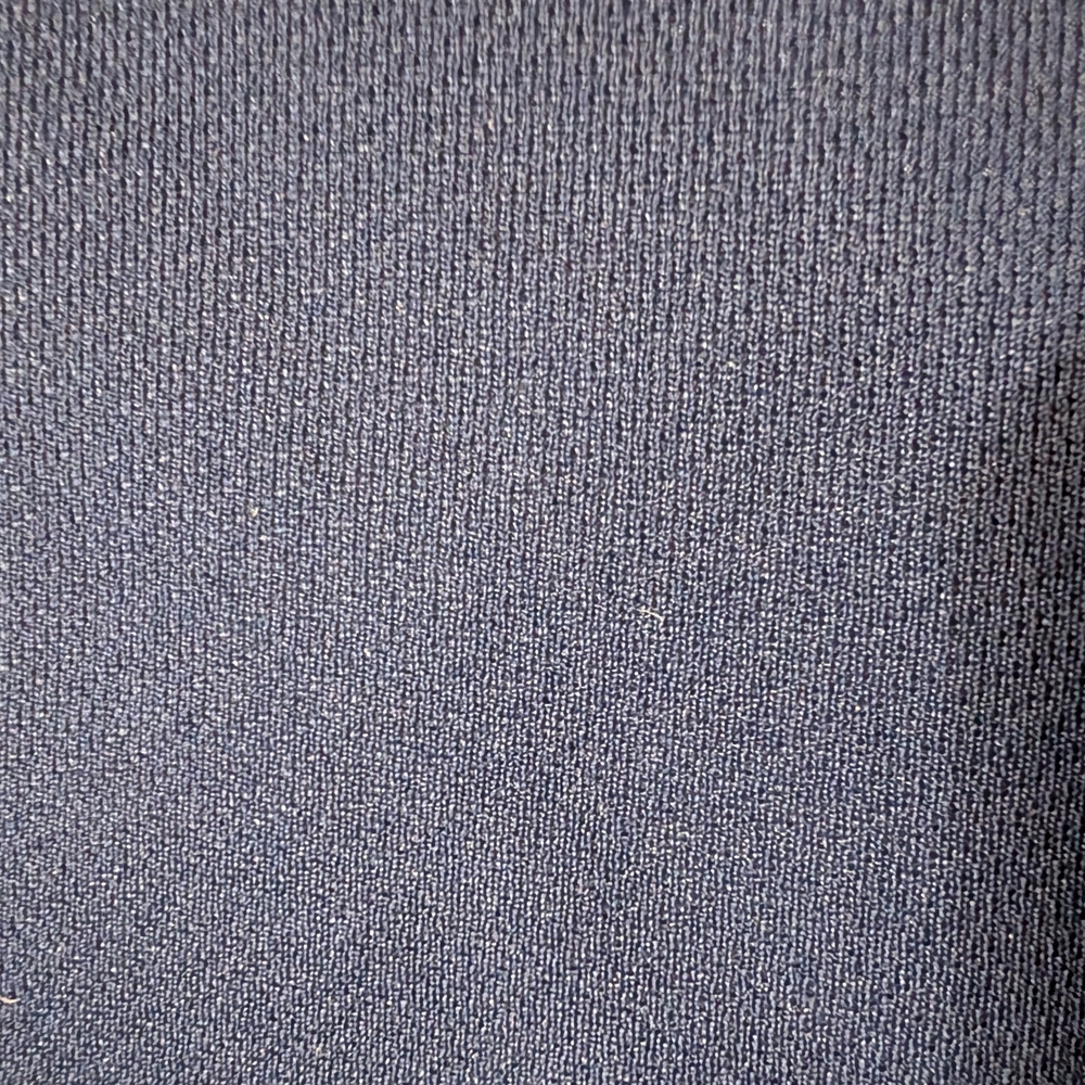 (D16)Dark Blue Poly Knit